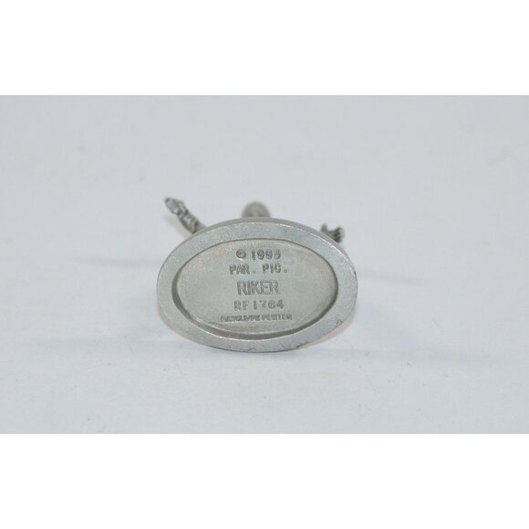 Star Trek Pewter Commander Riker 1993, Rawcliffe Pewter RF-1764, Star Trek - Picture 6 of 7